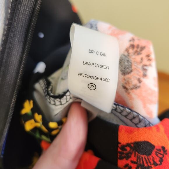 CALVIN KLEIN Floral Off the Shoulder Dress, Size 8 - Picture 14 of 15